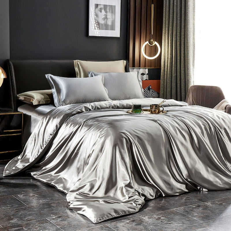 Conjunto para Cama Luxo em Seda de Amoreira Saintelle